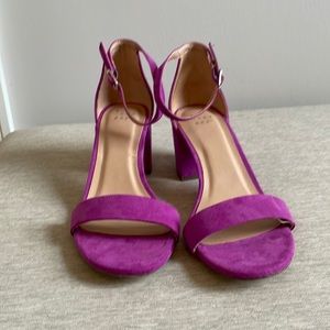 Never worn block heels